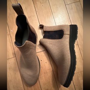 NWOB Rothy's The Chelsea Boot Men's size 12 Bourbon